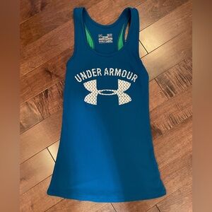 Women’s Under Armour Blue Fitted Tank XS